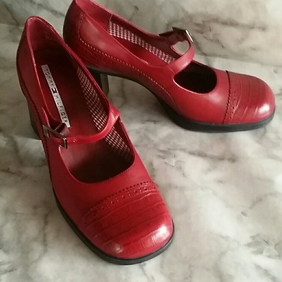 tommy hilfiger mary jane shoes